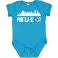thumbnail image 3 of Inktastic Portland Oregon Skyline or Cities Boys or Girls Baby Bodysuit, 3 of 5