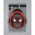 thumbnail image 2 of Marvel Comics Men's Spider-Man Miles Morales Friendly Neighborhood Graphic Print Adult Short Sleeve Crewneck T-Shirt, 2 of 5