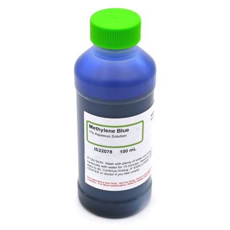1% Aqueous Methylene Blue, 100mL - The Curated Chemical Collection