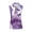 Blue and Pink Marble Pattern, variant on Butterfly and Sunflower Pattern Womens Sleeveless Golf Shirt for Ladies Half Zip Casual Breathable Sleeveless Golf Tennis Shirts XS - 2XL