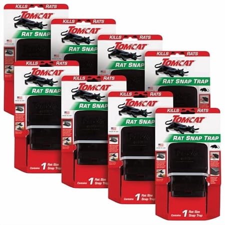 Tomcat Rat Snap Trap (8 Pack)