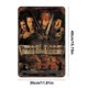 thumbnail image 4 of Placa Metal Piratas Del Pintura Hierro Rectangular Artística 30x40 Cm, 4 of 9