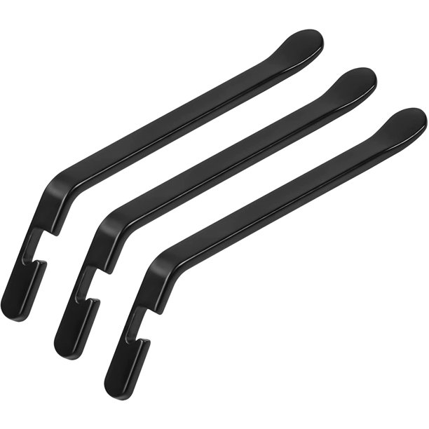 3 Piezas de Empuñaduras para Cambiadores de Llantas de Bicicleta, Empuñaduras de Metal para Llantas de Bicicleta, Empuñaduras para Llantas de Bicicleta, Herramientas para Llantas de Bicicleta, Reparación de Desmontadoras de Llantas para Reemplazar Cámaras Interiores de Llantas de Bicicleta Sailing Electrónica