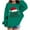 Green, variant on Lorytime Kids Sweatshirt for Winter Boys Girls Merry Christmas Fleece Shirt Crew Neck Long Sleeve Pullover Festive Tops