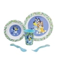 thumbnail image 1 of Set Stor Bluey Set de plato, tazon, vaso y cubiertos azules, 1 of 3