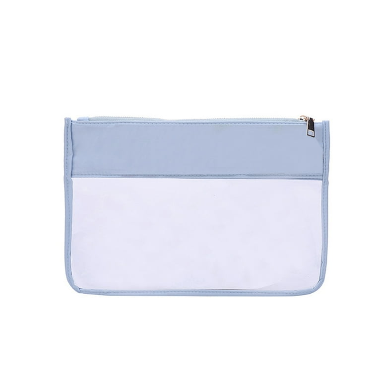 Clear blue outlet purse