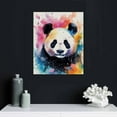 thumbnail image 5 of Nawypu  Watercolor Panda Canvas Wall Art Painting Wall Decor Print Wall Art for Living Room Bathroom Bedroom Decoration, 5 of 5