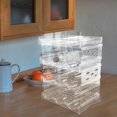 thumbnail image 3 of Estante plegable para botellas de agua, apilable para despensa de cocina y refrirator, ahorro de espacio para un hogar eficiente, 3 of 7