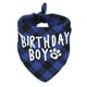 thumbnail image 1 of Bandana de Cumpleaños para Perros Unique Bargains, Bandana Linda de Cumpleañero para Perros Pequeños, Medianos y Grandes, Bandanas para Fiesta de Cumpleaños, Grande Azul, 1 of 7