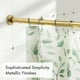 thumbnail image 4 of Barra para cortina de ducha AmazerBath Spring Tension 80-118 cm, color dorado, 4 of 7