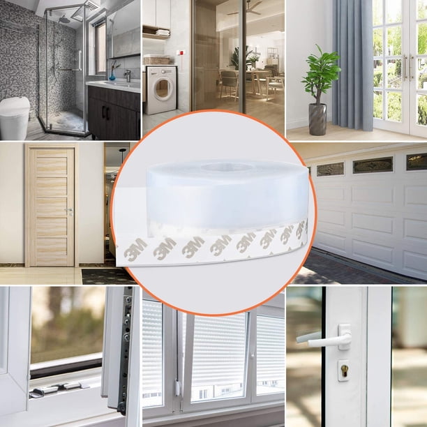 35mm 45mm Tira De Sellado De Silicona En Forma De D E P Para La Parte Inferior De Puerta De Madera Semitransparente A Prueba De Polvo