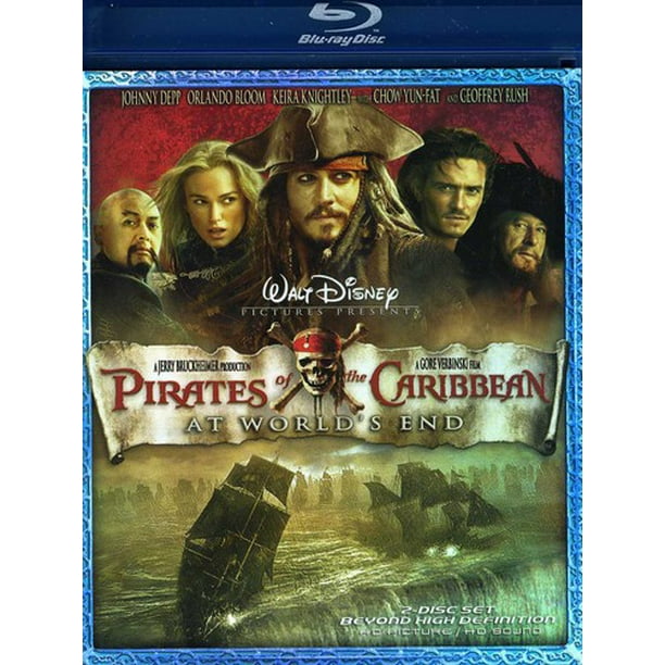 Pirates of the Caribbean at Worlds End (Blu-ray) - Walmart.com ...