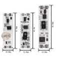 thumbnail image 2 of Touch Switch Capacitive Module PIR Motion Sensor 5V-24V 3A LED Dimming Control Lamps Short Distance Scan Sweep Hand Sensor, 2 of 5