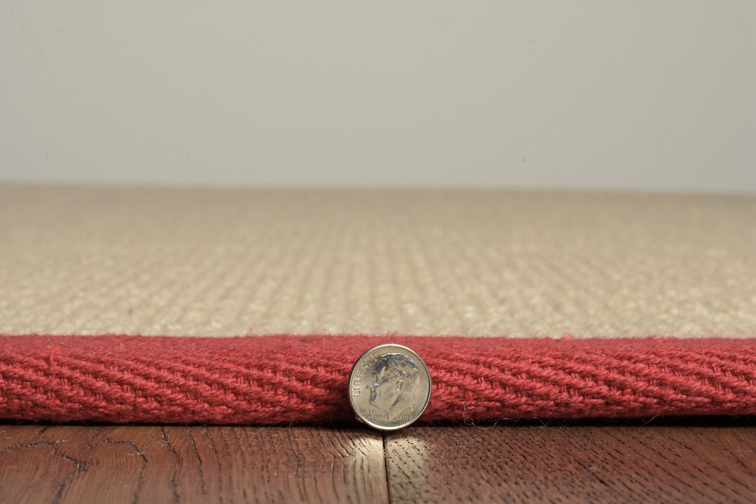 Athena Natural & Red 1'10" x 2'10" Accent Rug