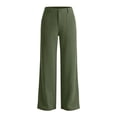 thumbnail image 7 of ClodeEU Women's Corduroy High Waist Wide Leg Pants,Casual Loose Trousers with Pockets ,Women's Plus M, 7 of 7