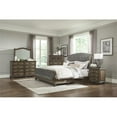 thumbnail image 2 of Lexicon Rachelle Queen Bed in Weathered Pecan/Gray, 2 of 8