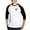 Black/White, variant on CafePress - Pkt Papillon Puppy Baseball Jersey - Cotton Baseball Jersey, 3/4 Raglan Sleeve Shirt