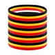 thumbnail image 1 of Juego De 5 Pulseras Para Aficionados De Alemania Y La Eurocopa 2024. Negro, Rojo Y Dorado., 1 of 8