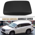 thumbnail image 2 of Vehicle Center Console Cup Holder Pad Cover Replacement for Toyota Highlander 2009 2010 2011 Black, 2 of 6
