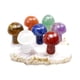 thumbnail image 1 of 7Pcs Mini Hongo Zulema Piedras preciosas naturales 16x22 mm, 1 of 8