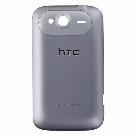 HTC Wildfire S (A510E) OEM Replacement Battery Door - Gray (Best Rom For Htc Wildfire S)