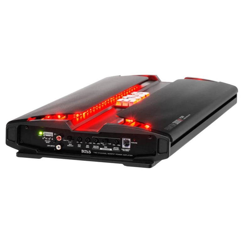 Boss Audio PT3000 3000W 2 Channel Car Amplifier with Power LED