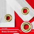 thumbnail image 3 of G128 - Switzerland Swiss Flag 3x5 ft Printed Brass Grommets 150D Quality Polyester Flag Indoor/Outdoor - Much Thicker and More Durable than 100D and 75D Polyester(Civil Ensign Rectangular Variant), 3 of 6