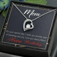 thumbnail image 2 of To Mom Birthday Message Blessings and Joy Forever Necklace w Message Card, 2 of 20