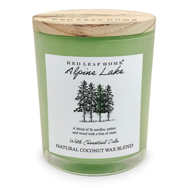 Red Leaf Home, Alpine Lake 24oz Candle Jar