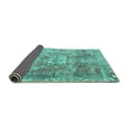 thumbnail image 2 of Ahgly Company Indoor Rectangle Persian Turquoise Blue Traditional Area Rugs, 3' x 5', 2 of 4