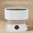 thumbnail image 3 of Foldable Mini Washing Machine, 40W Power, Lightweight  Perfect For Laundry On The Go, 3 of 5