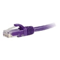 thumbnail image 1 of C2G Câble Ethernet de Réseau Cat6a Sans Accroc Non Blindé (UTP) de 9 Pi - Câble de Patch - RJ-45 (m) vers RJ-45 (m) - 9 Pi - UTP - CAT 6a - Moulé, Sans Accroc, Échoué - Violet, 1 of 4