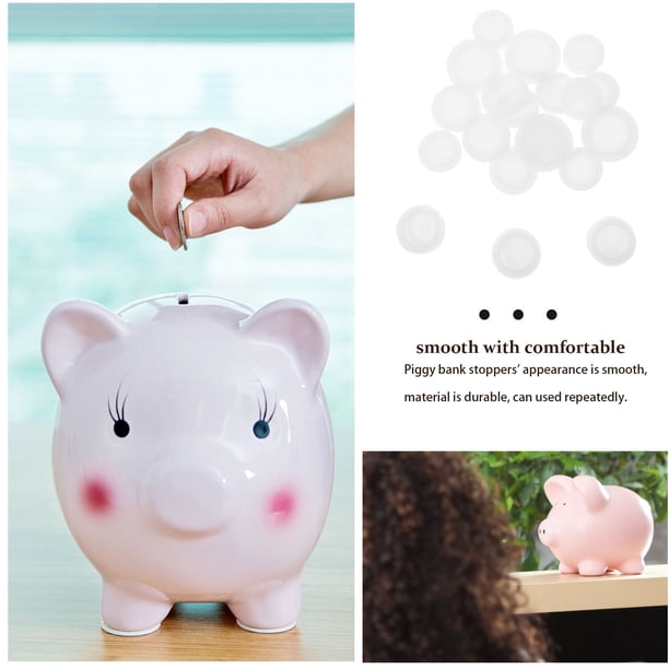 WHAMVOX 20Ud Tapones Para Hucha Material De Goma Para Orden Y Limpieza Del Hogar