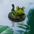 thumbnail image 3 of CARRFA Floating Resin Frog Figurine Pond Decor, Water Floating Frog Ornament, Animal Gardening Gifts for Home Yard Garden Pond Decoration, 3 of 10