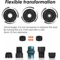 thumbnail image 4 of nipocaio IP68 Waterproof Electrical Connector - 3 Wire Cable Connector Outdoor Waterproof Junction Box, Domino Waterproof Junction Box for 9 to 12 mm Cable (4 Pcs), 4 of 5