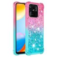 thumbnail image 2 of Funda para Xiaomi Redmi 10C Transparente con Brillos Carcasa Protectora Antigolpes con Glitter Brillante, 2 of 5