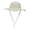 Beige, variant on Infant Kids Girls Boys Fisherman Hat With Straps Solid Color Summer Soft Comfortable Caps Gray Size 1-2 Y