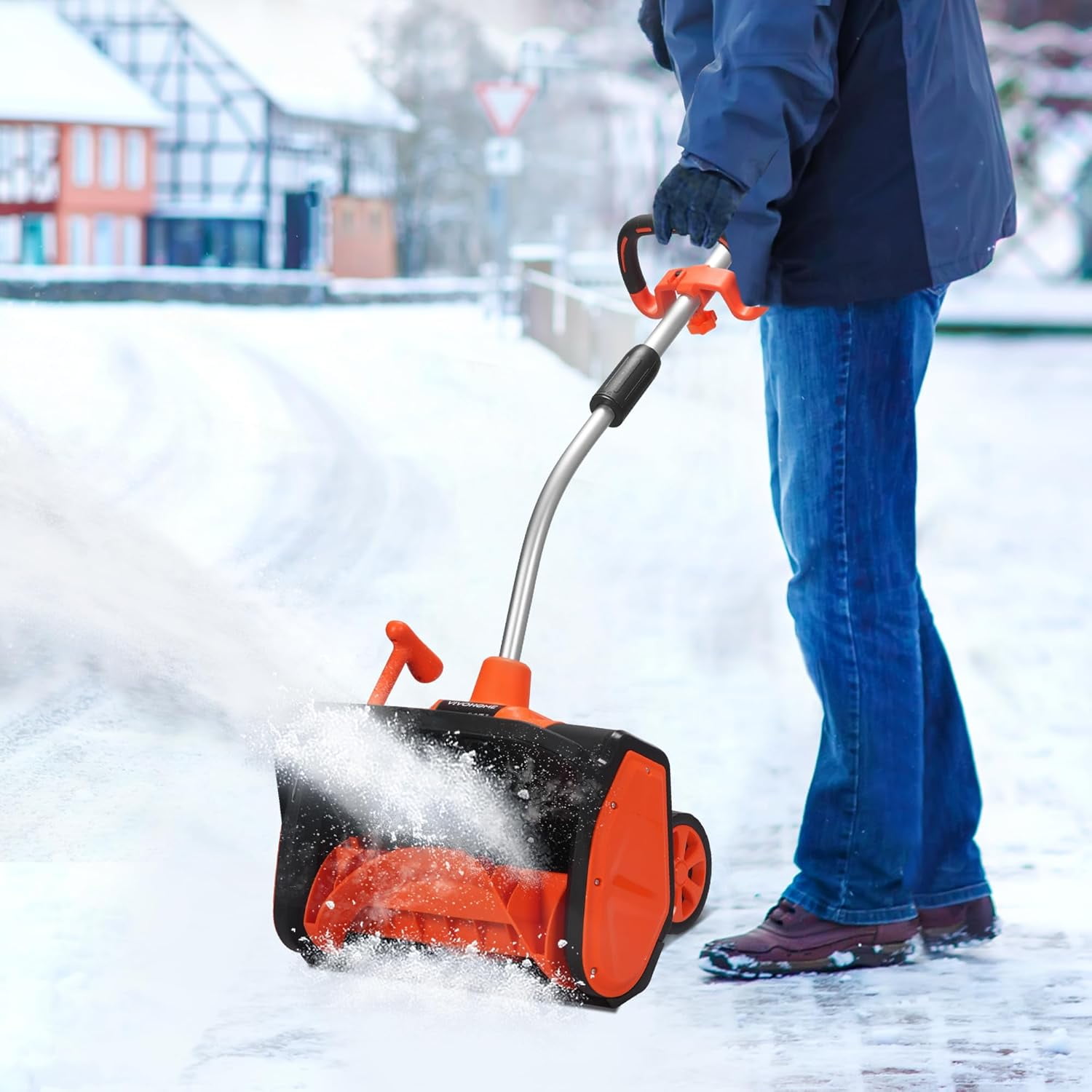 SPECSTAR 17Inches Cordless Snow Shovel 40V, Battery Powered