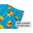 thumbnail image 6 of Beezizac Little & Big Pajamas For Boys Blue Snacks Cool Comfy Short Sleeve Soft Kid 2-Piece PJ Set Summer Size 8, 6 of 7