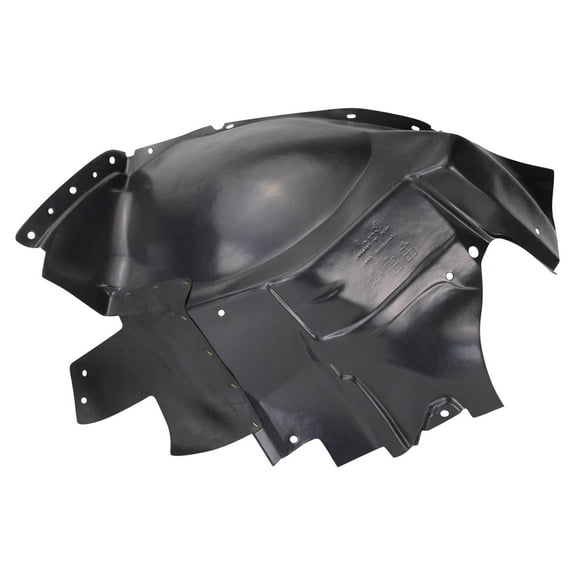 TRQ Front Right Forward Inner Fender Liner Black Passenger Side Fits Select 2007-2010 Saturn Outlook GM1249177