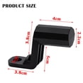 thumbnail image 4 of DYNWAVECA Motorcycle Rear View Mirror Extender Bar For Phone Holder Mount Clamp Black, 4 of 10