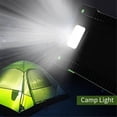 thumbnail image 2 of Solar Charger - Power Bank - 50000mAh Solar Battery Charger,Portable Charger With Dual Usb Charger Ports (1A/2A), Built-in Led Flashlight and Compass for All Cell Phone and Electronic Devices,Green, 2 of 12