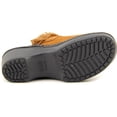 thumbnail image 2 of CYYI Cobbler Fuzz Clog Women US 10 Brown Mules, 2 of 5