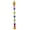 PINK, variant on Wrapped Taffy - 1 Ornament 7.5 Inch, Glass - Ornament Christmas Sweets 111417 PINK