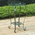 thumbnail image 4 of International Caravan 3446-27-HD-BZ Iron Square Plant Stand, Bronze, 4 of 5