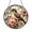 Acrylic 3.5 Inch, variant on Floral Spring Chick Stained Glass Style Suncatcher Window Hanging Decor, Cute Chick With Flowers Decorative Glass Panel Art for Spring Window Decoration Ornament