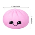 thumbnail image 3 of EGNMCR Realistic Simulation Big Bun Stress Relief Toy, Slow Rising Squishy Fidget Toy for Kids and Adults, Soft Silicone Squeeze Toy for Anxiety Relief and Sensory Play, 1 PC, 3 of 6