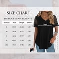 thumbnail image 3 of SWQZVT V Neck T Shirts for Women Lace Short Sleeve Curved Hem Tops Loose Fit Blouses Casual Work Shirts Summer Tops, 3 of 7