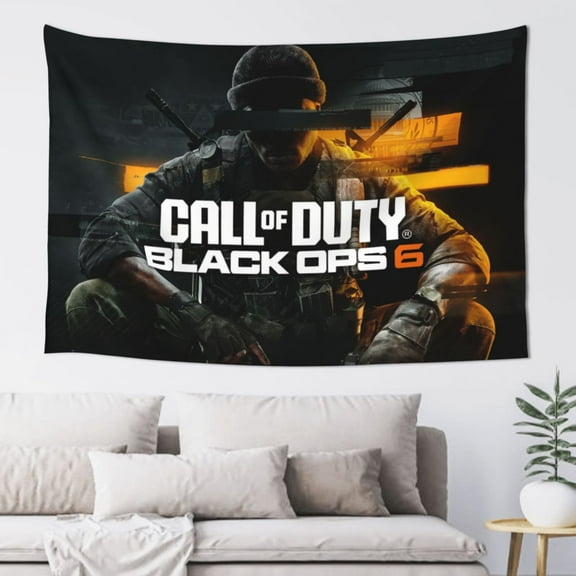 Call Of Duty Tapestry Wall Hanging Home Decoration Wall Blanket Dormitory Living Room Bedroom Backdrop Poster( 60x40inch)