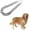 Blue, variant on GASTROPOD Dog Chain Collars,Vivid Multicolor Options Dog Choker Collar,Enhanced Night Visibility No Pull Dog Collar,Dustproof Waterproof Construction Pet Punk Choke Collar,